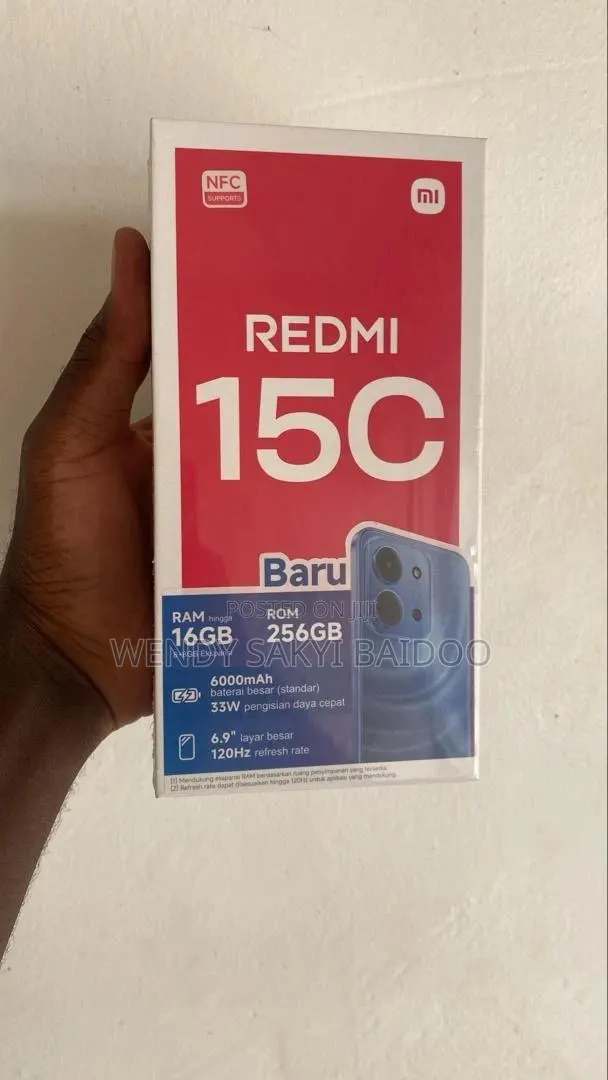 New Xiaomi Redmi 15C 4G 256 GB · Photo 1