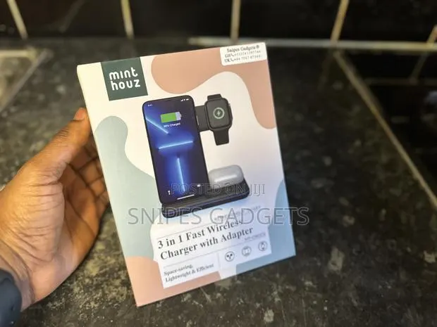 Mint Houz 3 in 1 Wireless Charger · Photo 1