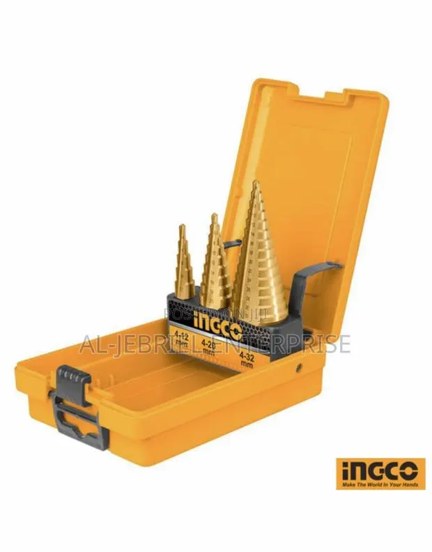 Ingco Step Drill Bits Set · Photo 1