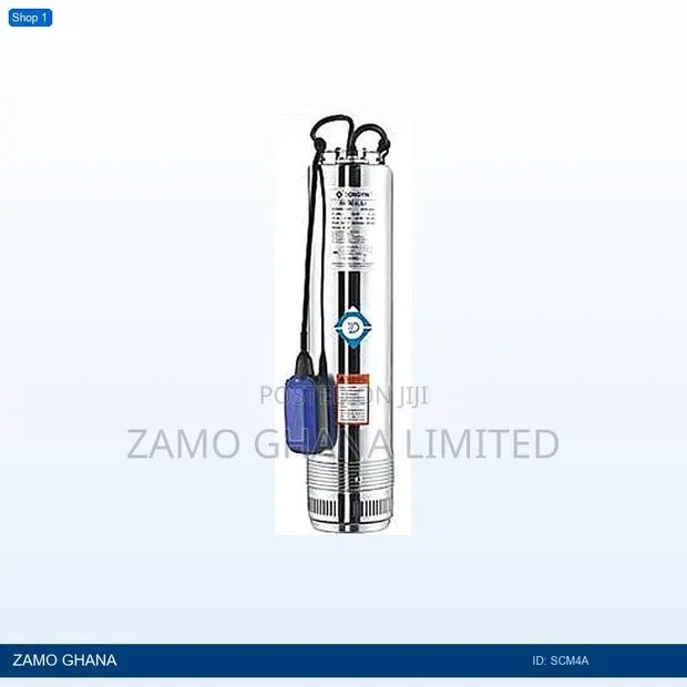 Submersible Pump Short B/S 1hp 1ph - Scm4a · Photo 1