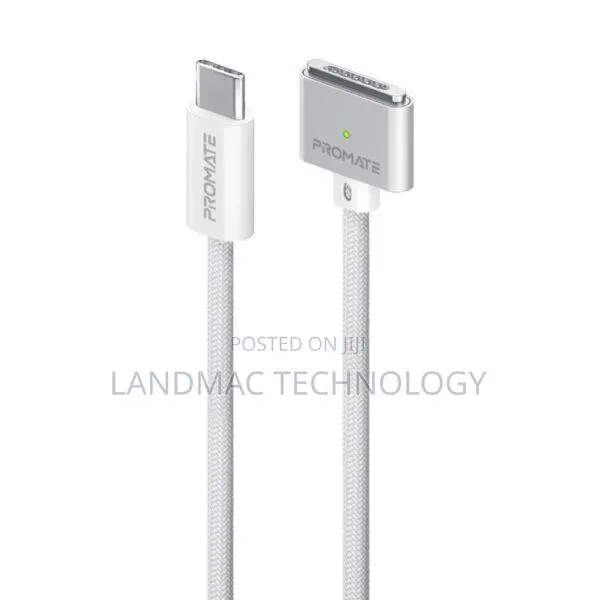 Promate 140W USB-C to MagSafe 3 Charging Cable for MacBook · Photo 1