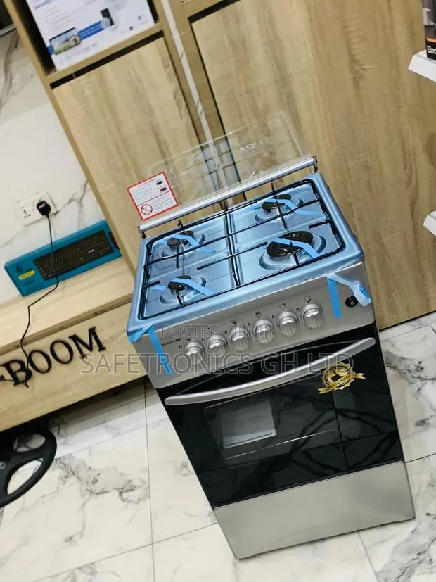 Reliable Grey Volcano 50×50cm 4-Burner Gas Cooker · Photo 1