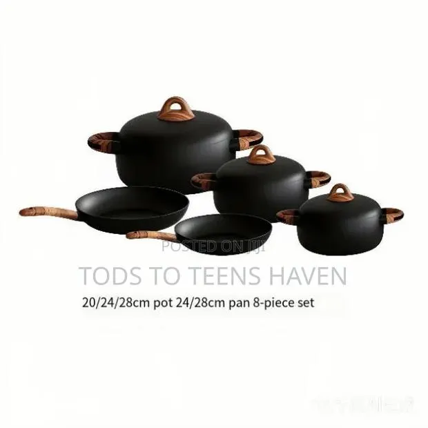 8 Piece Forged Cookware Set · Photo 1