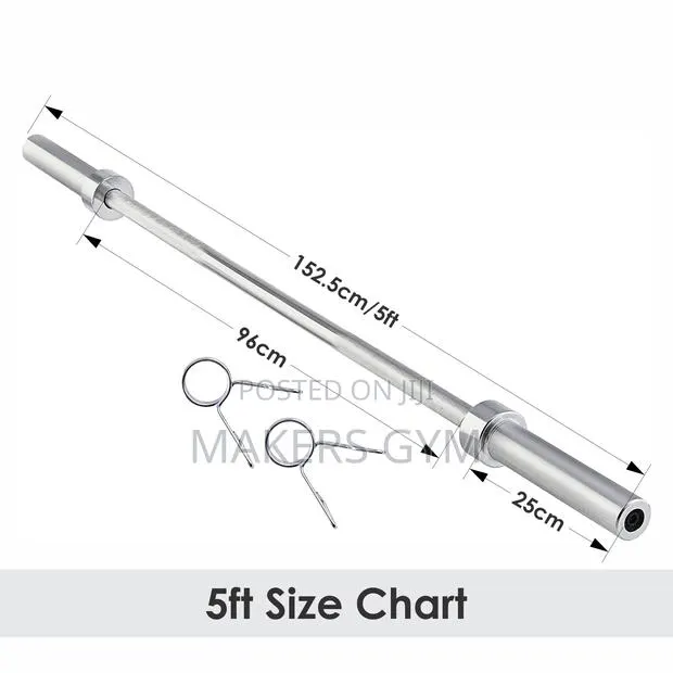 Olympic Weight Bar 5ft (Heavyweight) · Photo 1