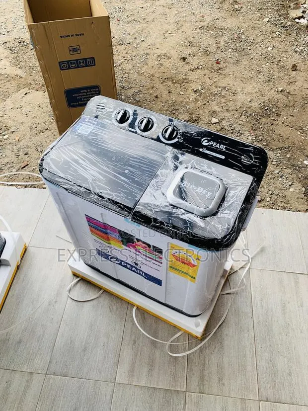 Ultra Modern Sleek 7kg Topload Twintub Semi Automatic Pearl White · Photo 1