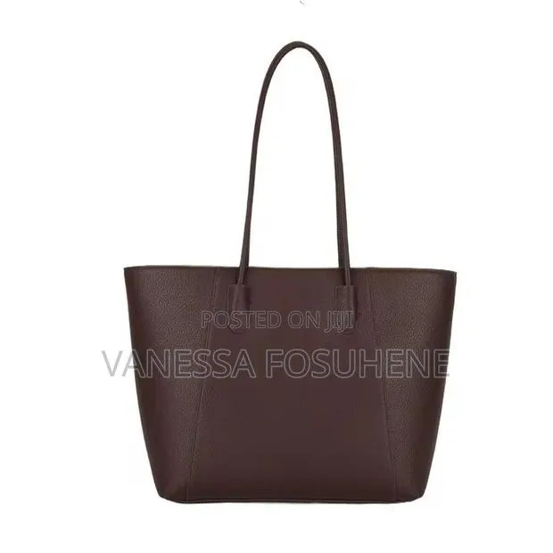 Women’s Large Capacity Brown Tote Bag for Work Office · Photo 1