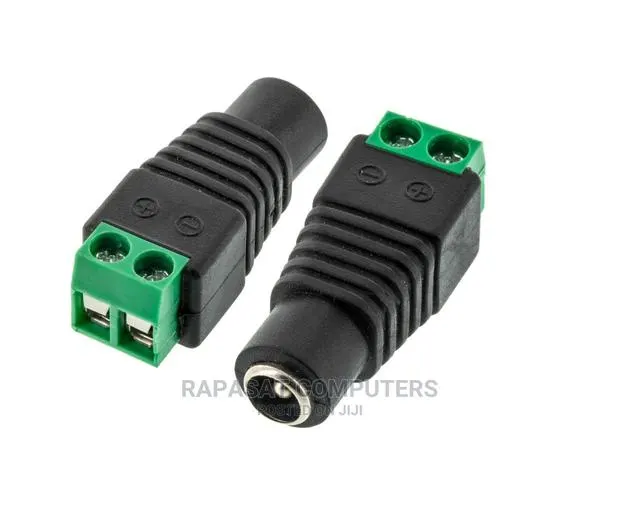 DC Power Jack-Female Connector With 2 Pin Screw Terminal · Photo 1