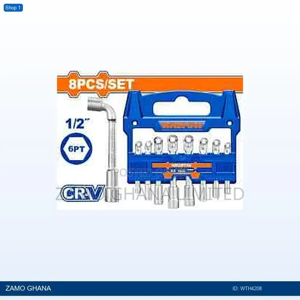 Langled Socket Wrench - Wth4208 · Photo 1