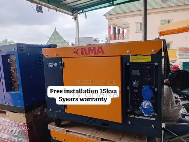 KAMA 15KVA Diesel Generator – Durable Genset for Shops, Offices 15kva · Photo 1