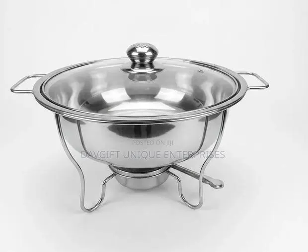Original Round Stainless Mini Chaffing Dish · Photo 1