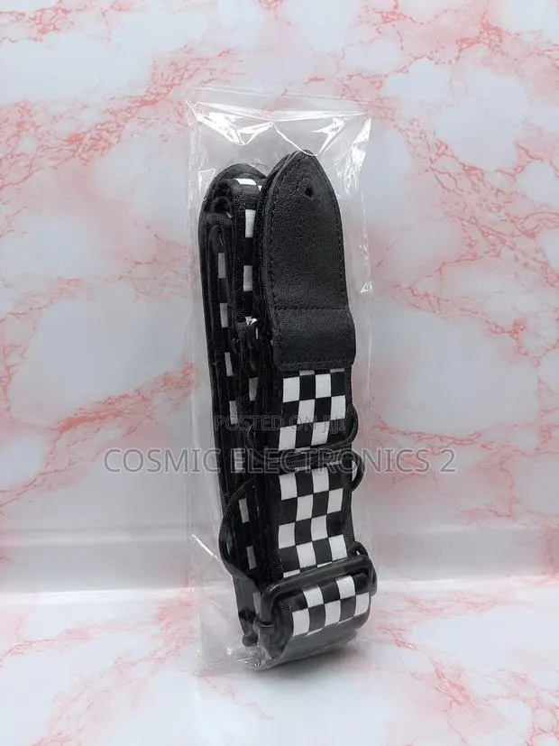 Wide Polyester Guitar Strap for Electric, Acoustic Bass Guitar · Photo 1