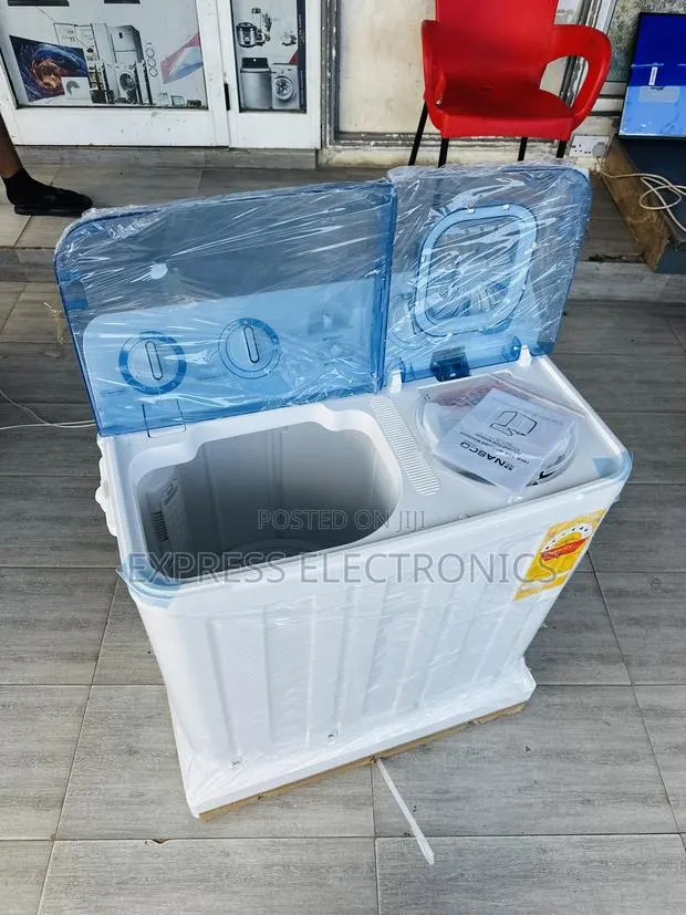Ultra Modern White Nasco 8kg Topload Twintub Nasco · Photo 1
