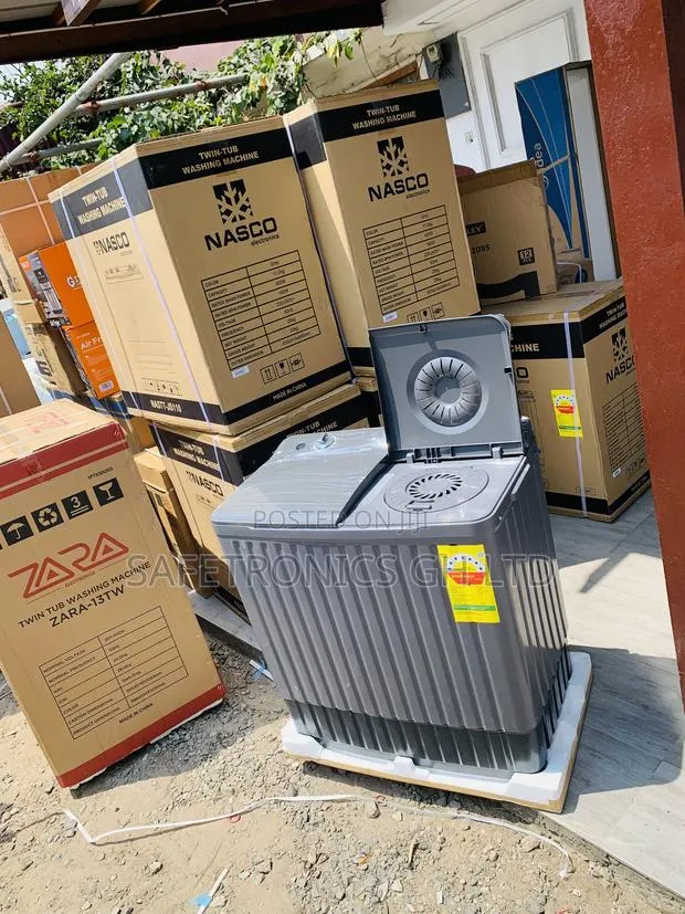 Valuable Nasco 11KG Twin Tub Washing Machine NAS-11-TW · Photo 1