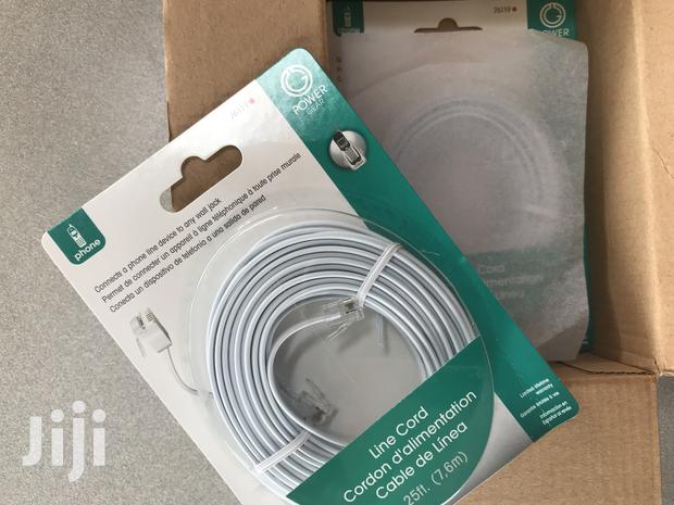 Jasco Power Gear 25ft Phone Line Cord White NEW · Photo 5