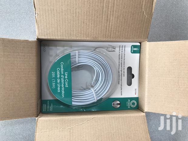 Jasco Power Gear 25ft Phone Line Cord White NEW · Photo 7
