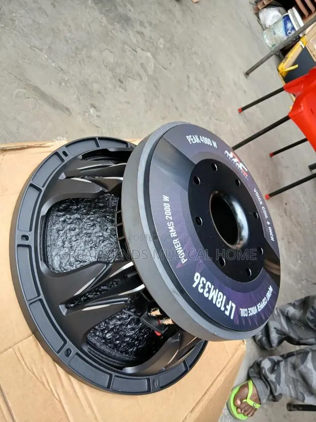 4000 Watts Jac 18" Naked Speakers · Photo 1