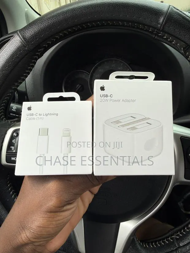 Original Apple 20W UK Charger + Apple Lightning Cable (1m) · Photo 1