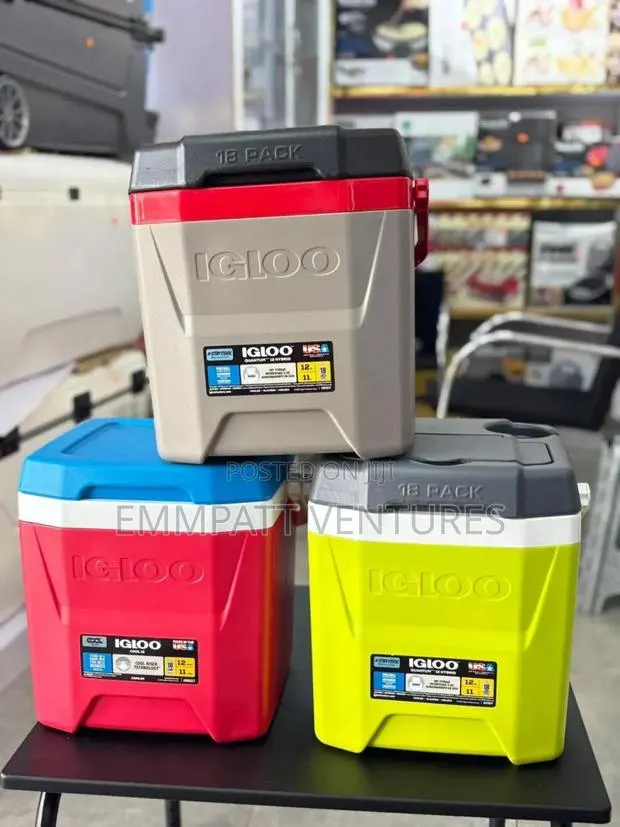 Igloo Ice Chest Ash and Black Colour · Photo 1