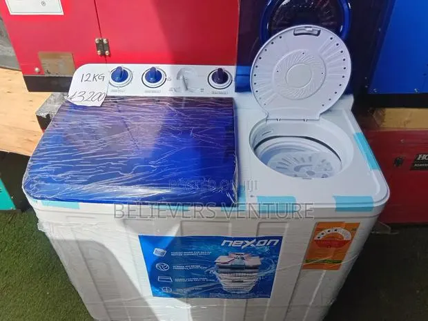 Nexon 12KG Washing Machine – Family Size Twin 12KG · Photo 1