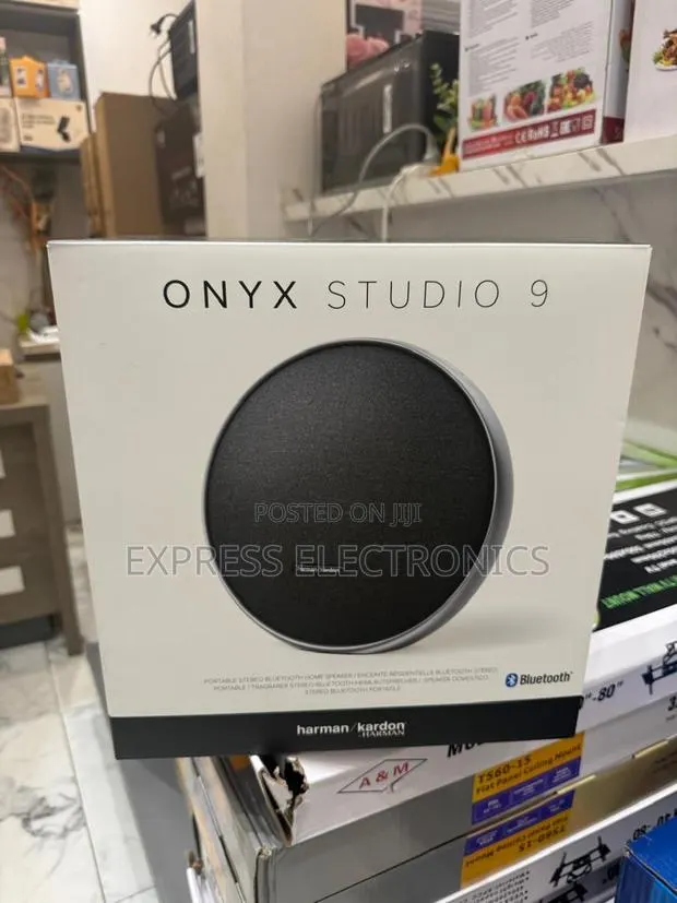 Rich Sound Quality Onyx 9 Bluetooth Speaker Black · Photo 1