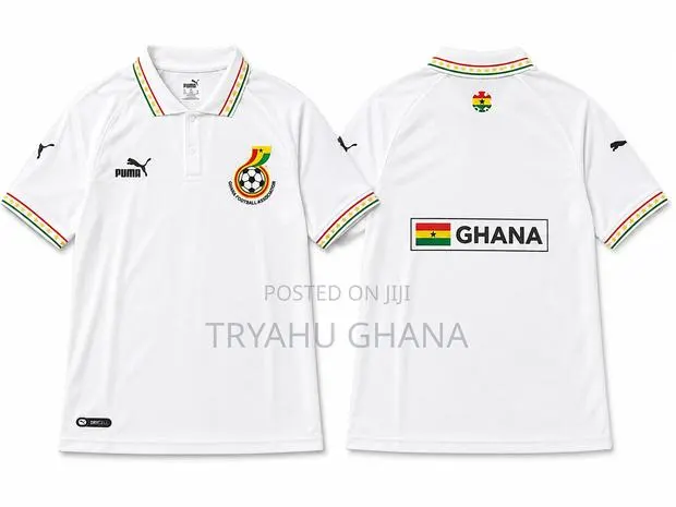 Shop Authentic Puma Ghana Black Stars 2026 World Cup Jerseys at Tryahu · Photo 1