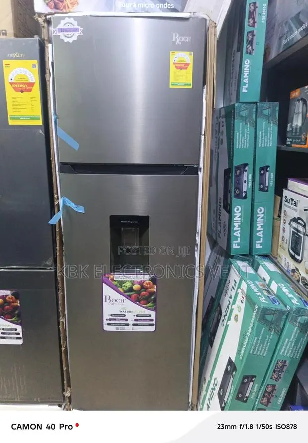 Roch 250Liter Double Door Refrigerator Top Freezer · Photo 1
