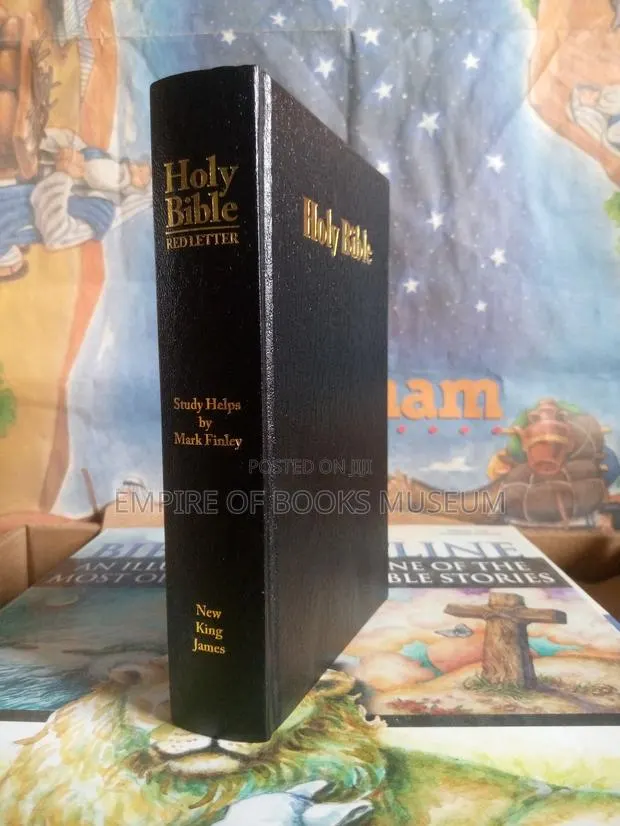 NKJV HOLY BIBLE : With Mark Finley Study Help, Red Letter, · Photo 1