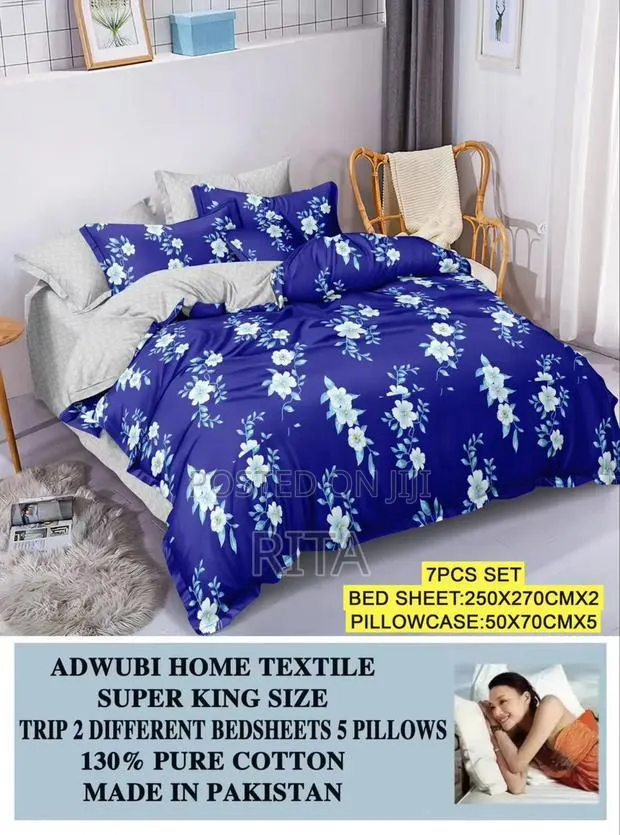 7 Pieces Bedsheets · Photo 1