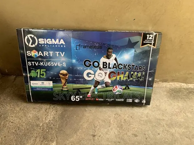 Well Made Sigma 65inch Smart Android UHD TV · Photo 1