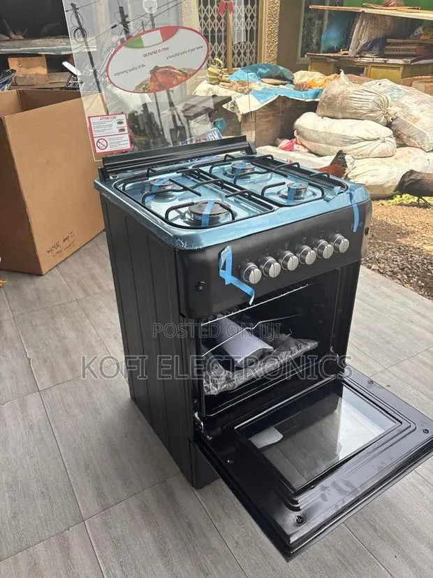 Heavy-Duty 60x60 Gas Cooker With Fast Cooking Efficiency · Photo 1