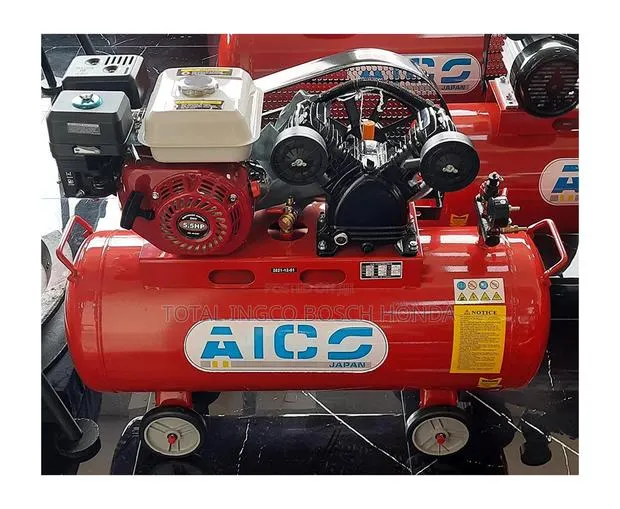 Air Compress Engine Belt Type 100liters Tank Machine · Photo 1
