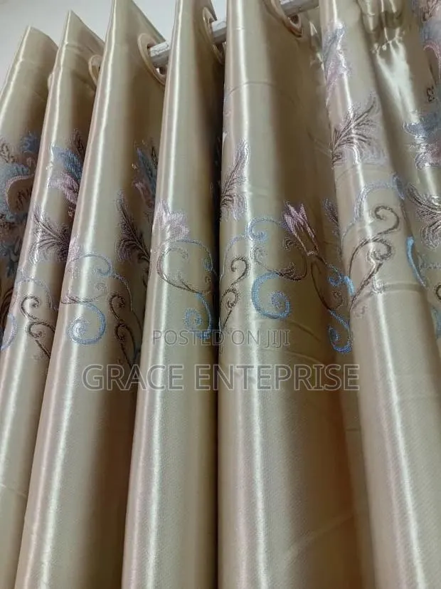 Clean and Affordable Blackout Curtains in Diff Designs · Photo 1