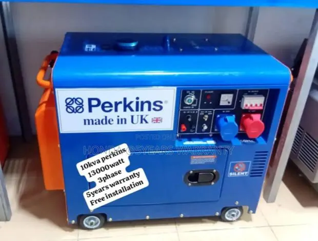 Quality and Affordable Perkins 10kva 13000watt 3phase Genset · Photo 1