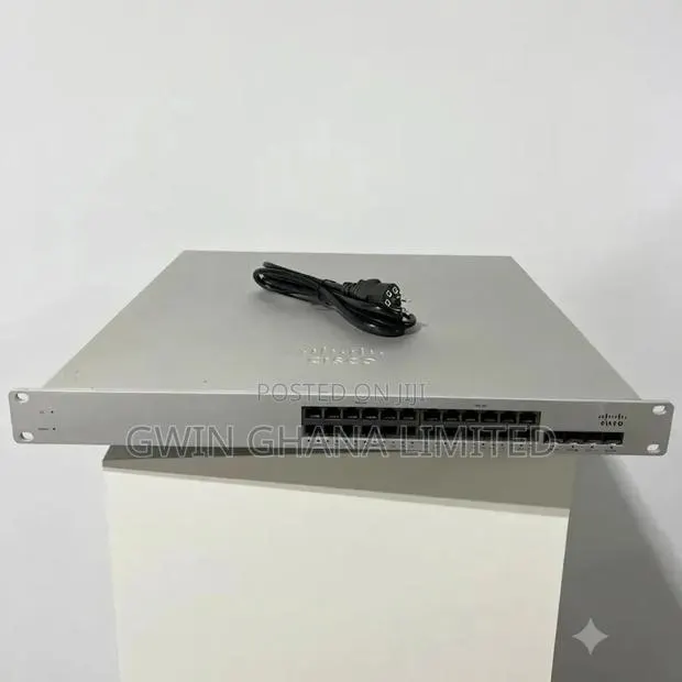 Cisco Meraki Ms320-24p- 24port Gigabit Poe+,4x10gb SFP Layer 3 Managed · Photo 1
