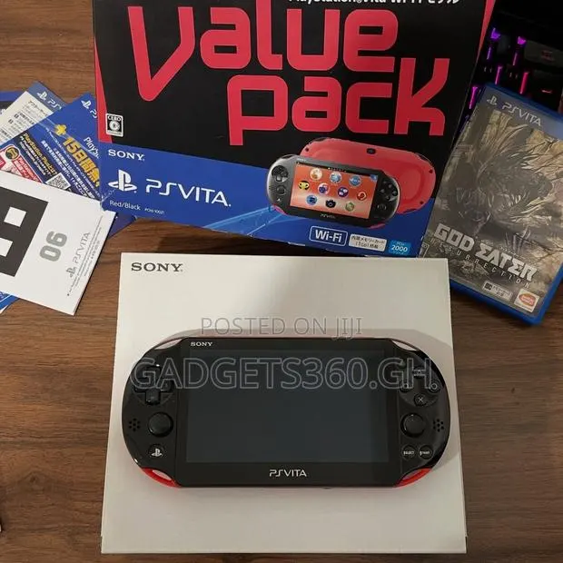 Sony Psvita Slim (32gb Black/Red) · Photo 1