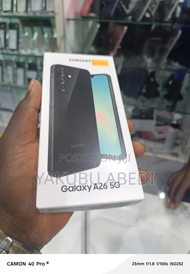 New Samsung Galaxy A26 128 GB Black · Photo 1