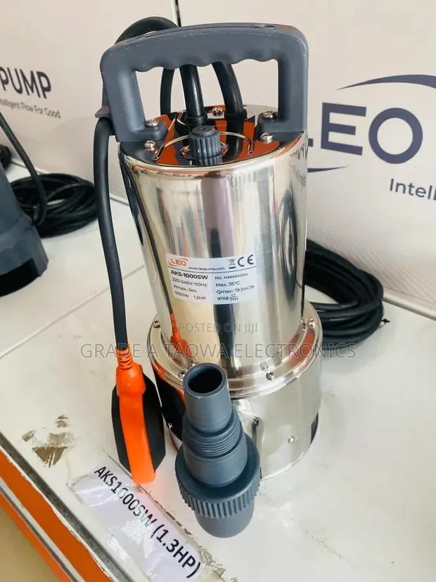 Best Solution,Leo 1.3hp Stainless Submersible Pump · Photo 1