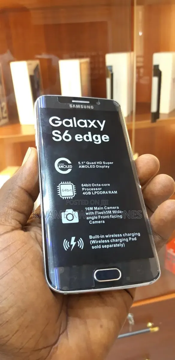 New Samsung Galaxy S6 edge 32 GB Blue · Photo 1