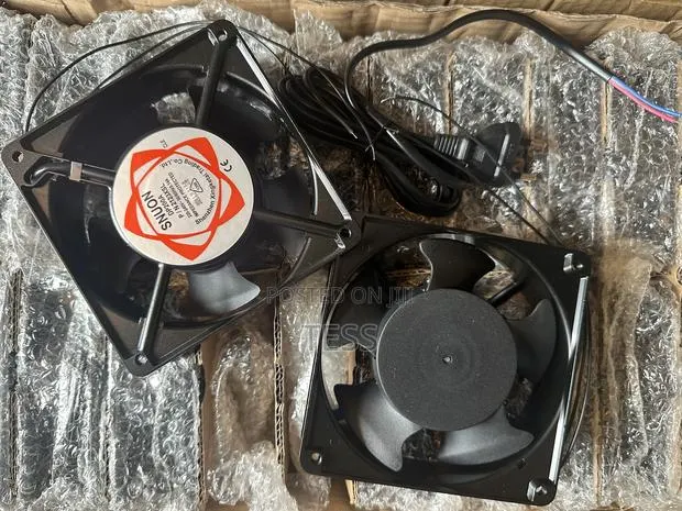 Cabinet Rack Fan With Power Cable for Server Etc. · Photo 1