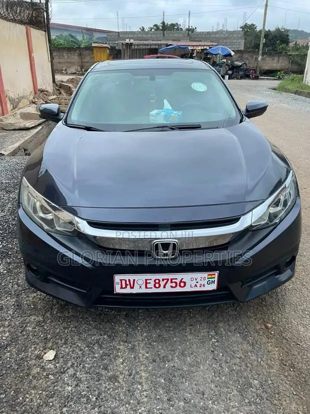 Honda Civic EX-L 4dr Sedan (1.5L 4cyl) 2016 Black · Photo 1