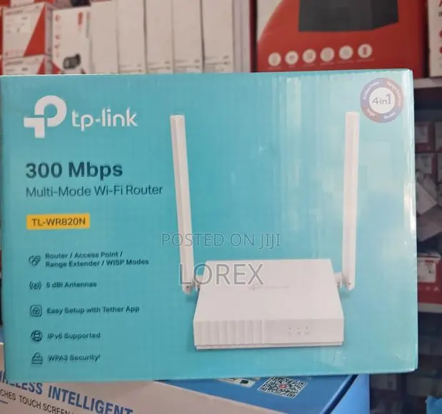 Tp-Link Wifi Router Tl-Wr820n N300 All in One (Not a Sim Router) · Photo 1