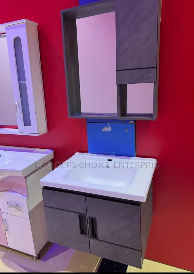 Cabinet Basin With Mirror (5699) 60cm · Photo 1