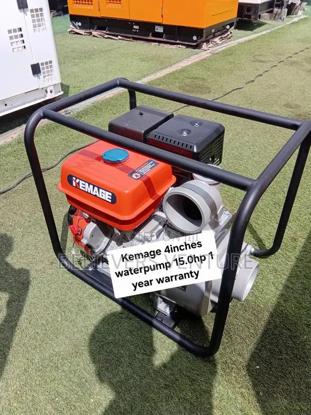 Kemage 4 Inches 15HP Water Pump – Power Up Your Irrigation · Photo 1