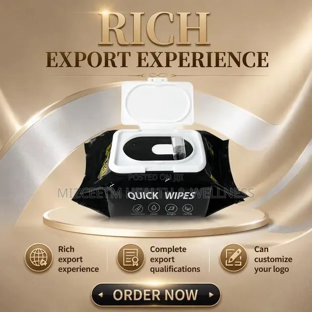 Wet Wipes for Shoes and Sneakers, 60 Pieces Per Box · Photo 1