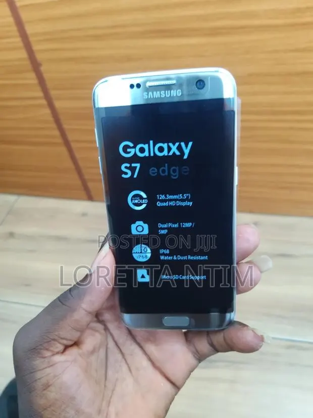 Samsung Galaxy S7 edge 32 GB Silver · Photo 1