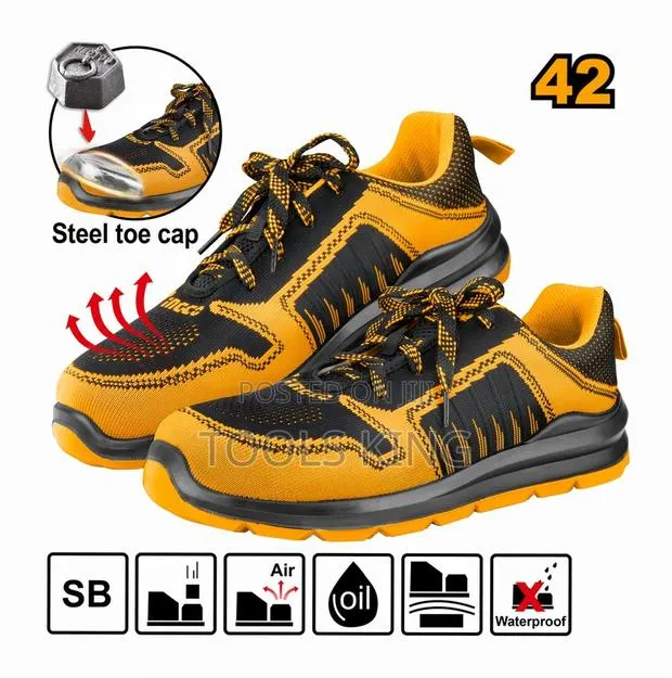 Yellow Safety Boots 42 - Ssh81sb.42 · Photo 1
