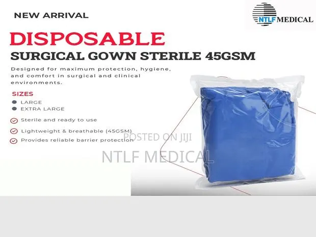 Disposable Surgical Gown · Photo 1