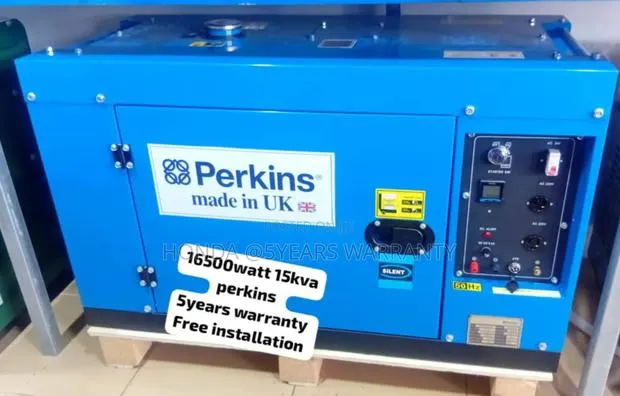 Energy Efficient Generator Perkins 15kva 16500watt Diesel · Photo 1