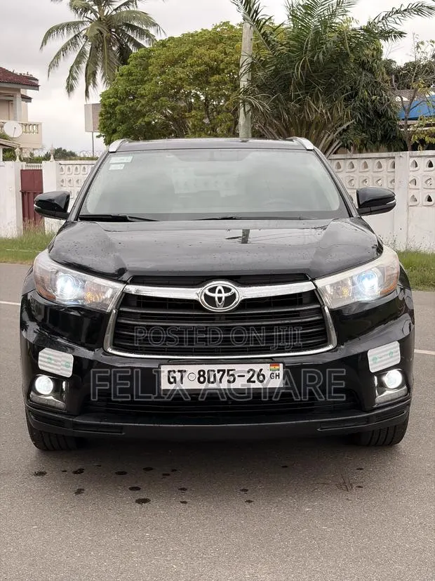 Toyota Highlander 2016 Black · Photo 1