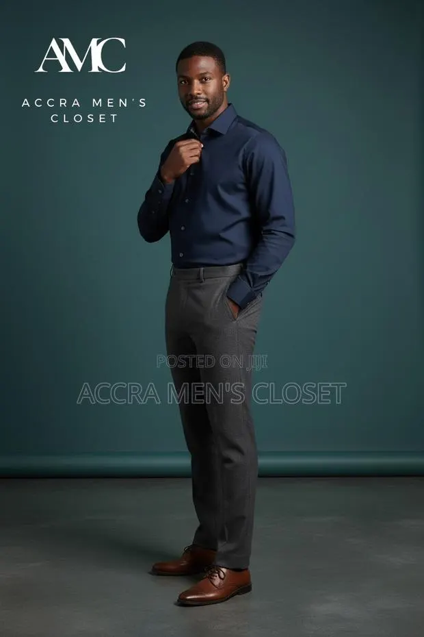 Men's Slim Fit Long Sleeve Dress Shirts– Office, Formal Smart Casual · Photo 1
